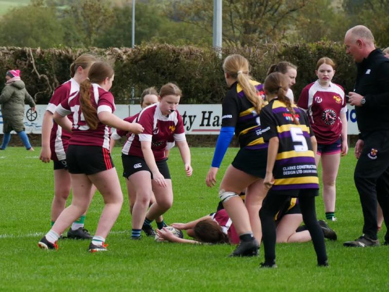 Girls rugby team